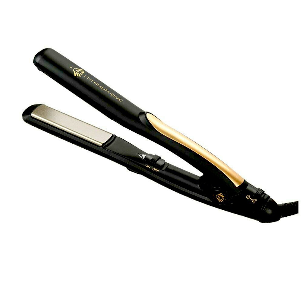 JINRI Mini 4/5"Titanium Fast Heat Up Hair Straightener Travel Flat Iron 100-240V